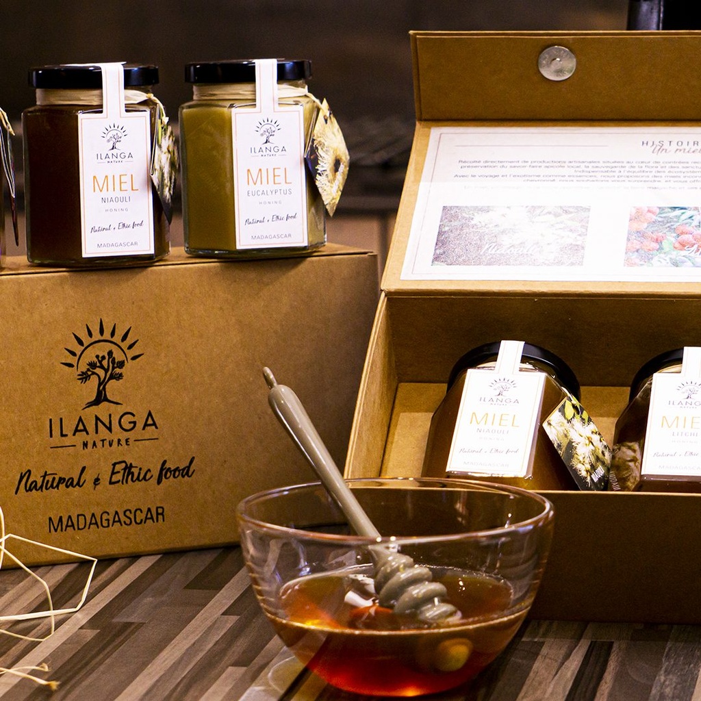 La Collection de 3 Miels 250g