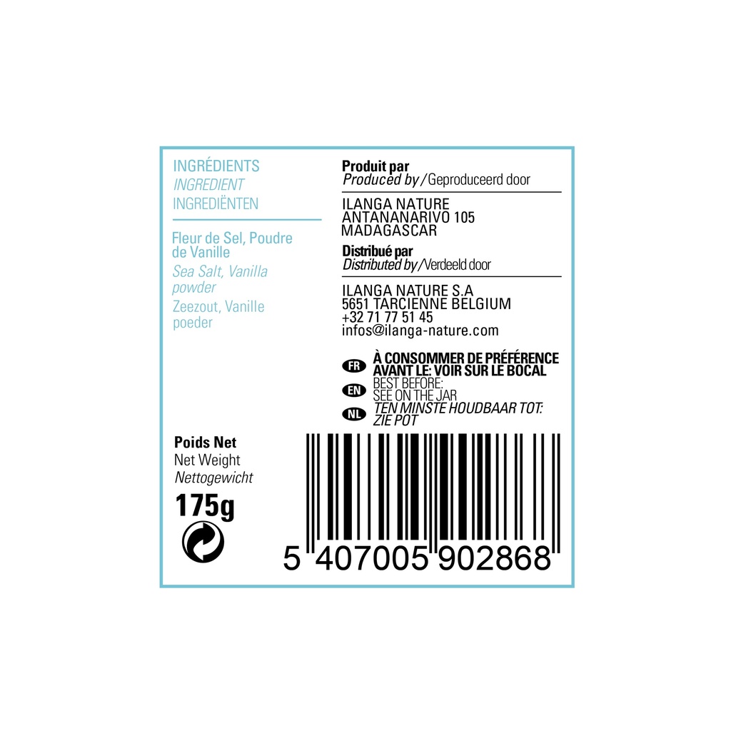 Fleur de Sel à la Vanille