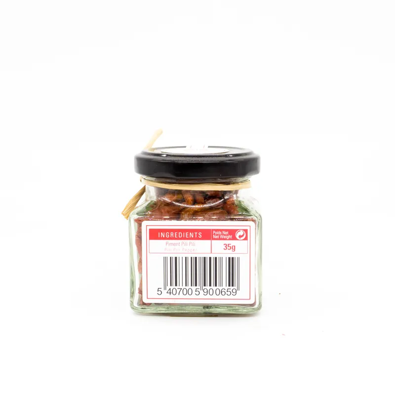 Pili Pili (35g) - dos de l'emballage