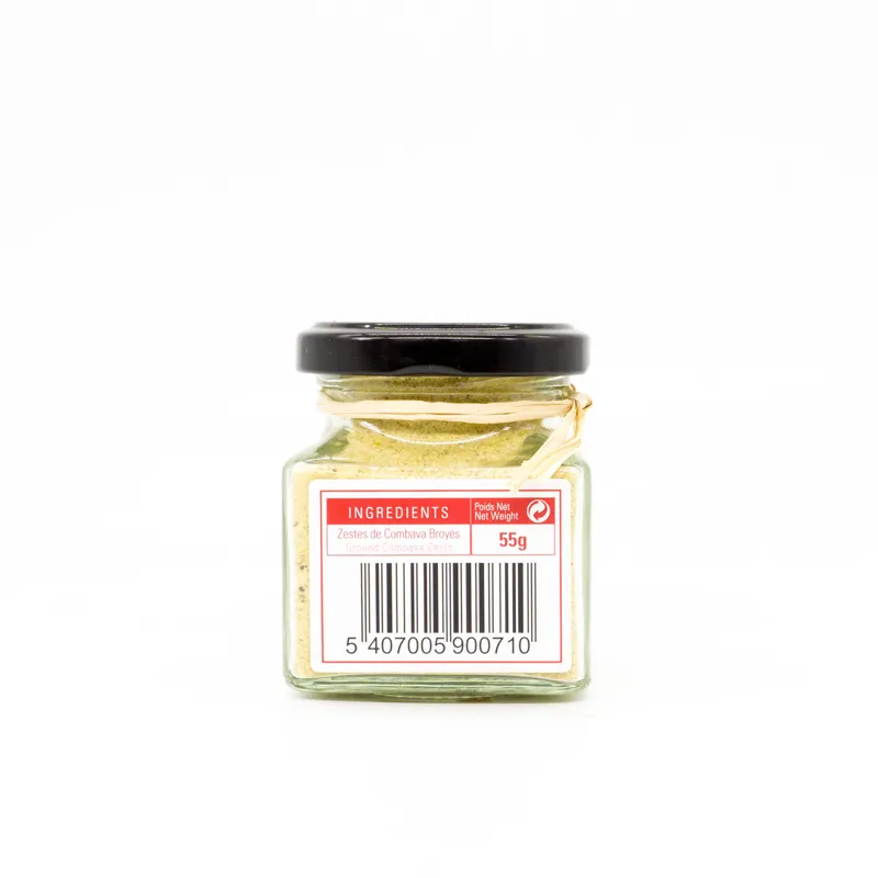 Combava en Poudre (55g) - dos de l'emballage