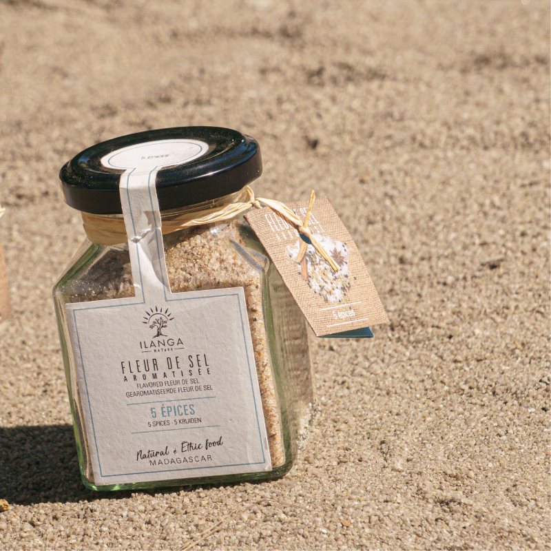 Quartet de Fleurs de Sel Aromatisés - Fleur de sel 5 épices