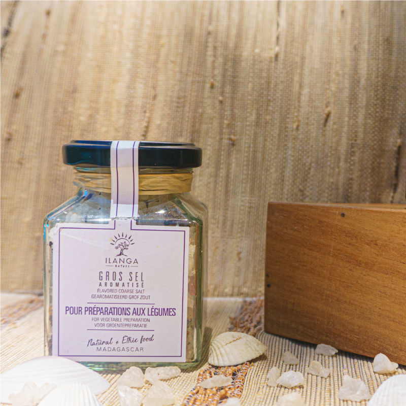 Quartet de Gros Sels Aromatisés - gros sels pour préparations aux légumes