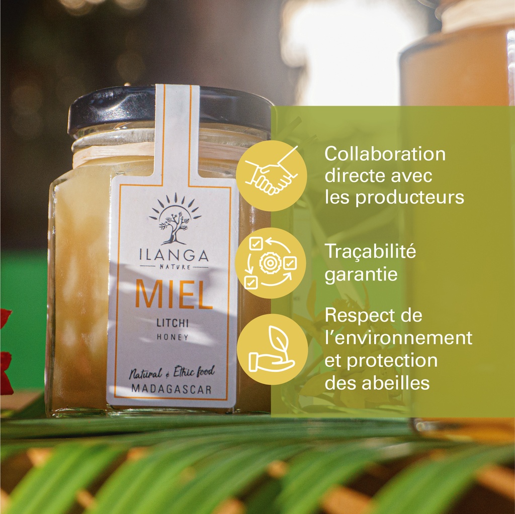 les valeurs du miel de litchi 140g