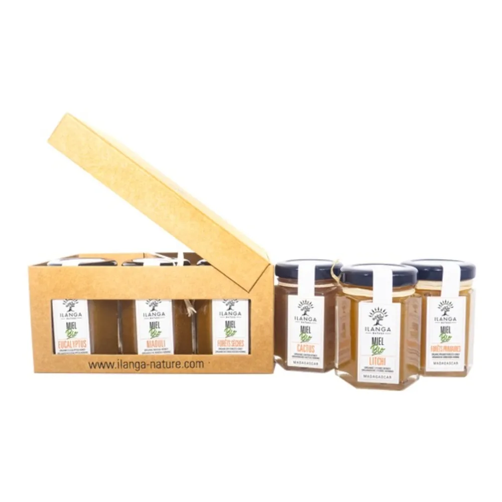 [5909058] Assortimento di 6 mieli 80g - BIO