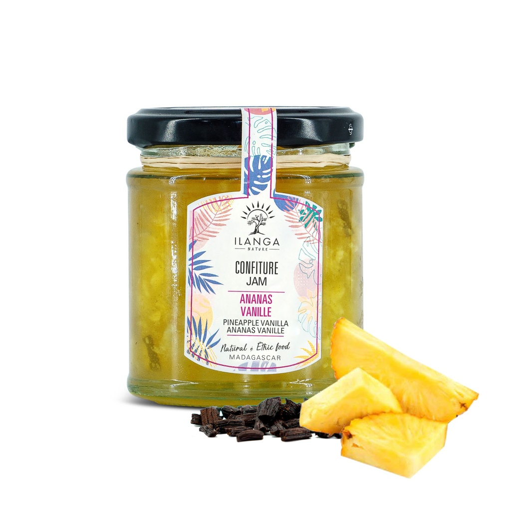 [5901557] Confiture d'Ananas Vanille 220g