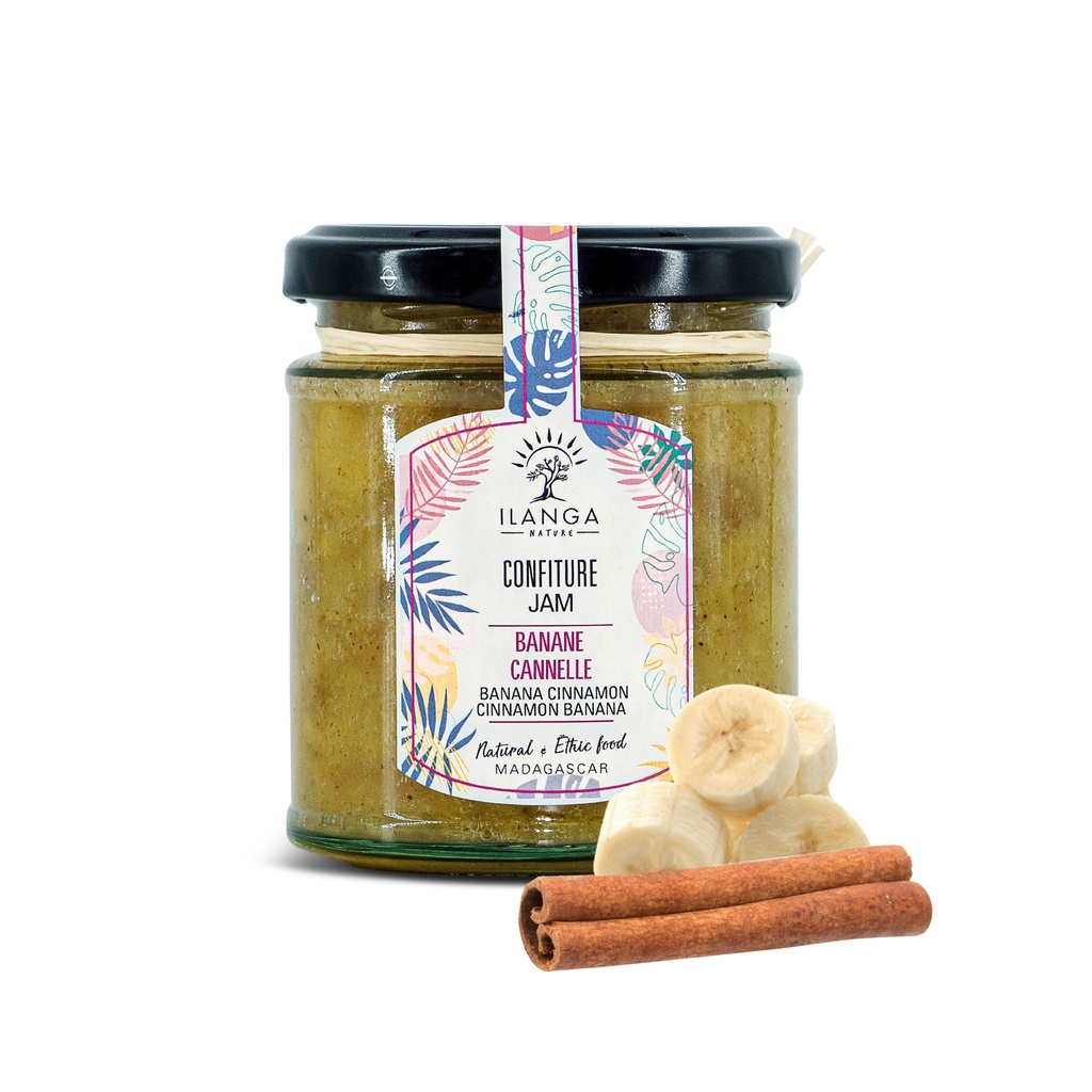 Confiture de Banane Cannelle 220g