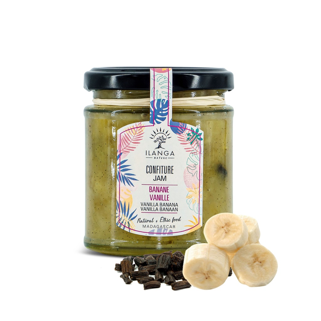 Banaan Vanille Jam 220g