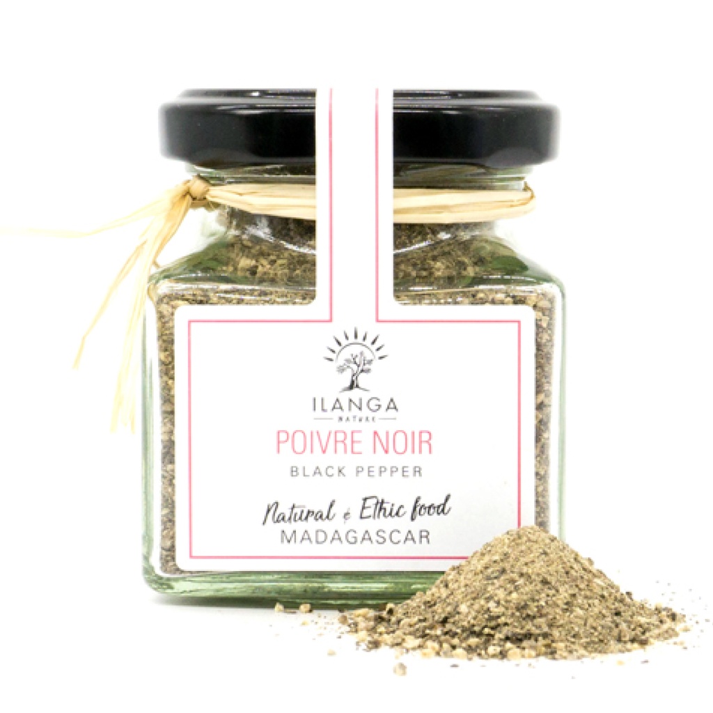 Poivre Noir Moulu 60g