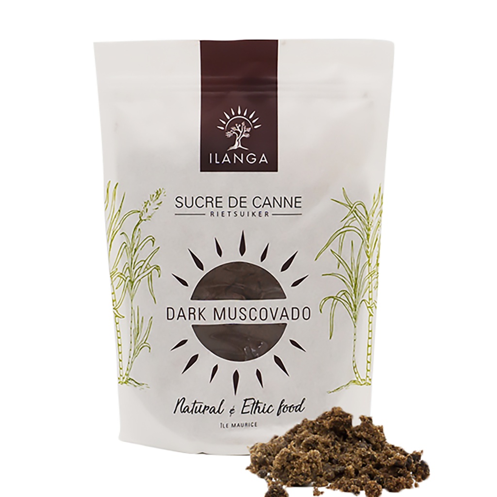 [5900130] Zucchero di Canna Muscovado Scuro 500g