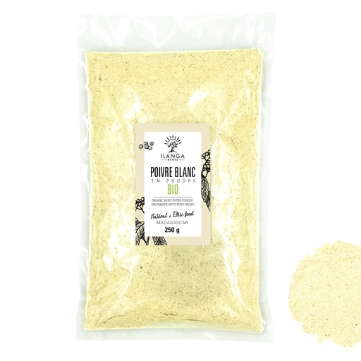 Pepe bianco in polvere 250g - BIO