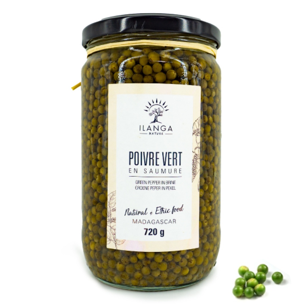 Poivre Vert en Saumure 720g