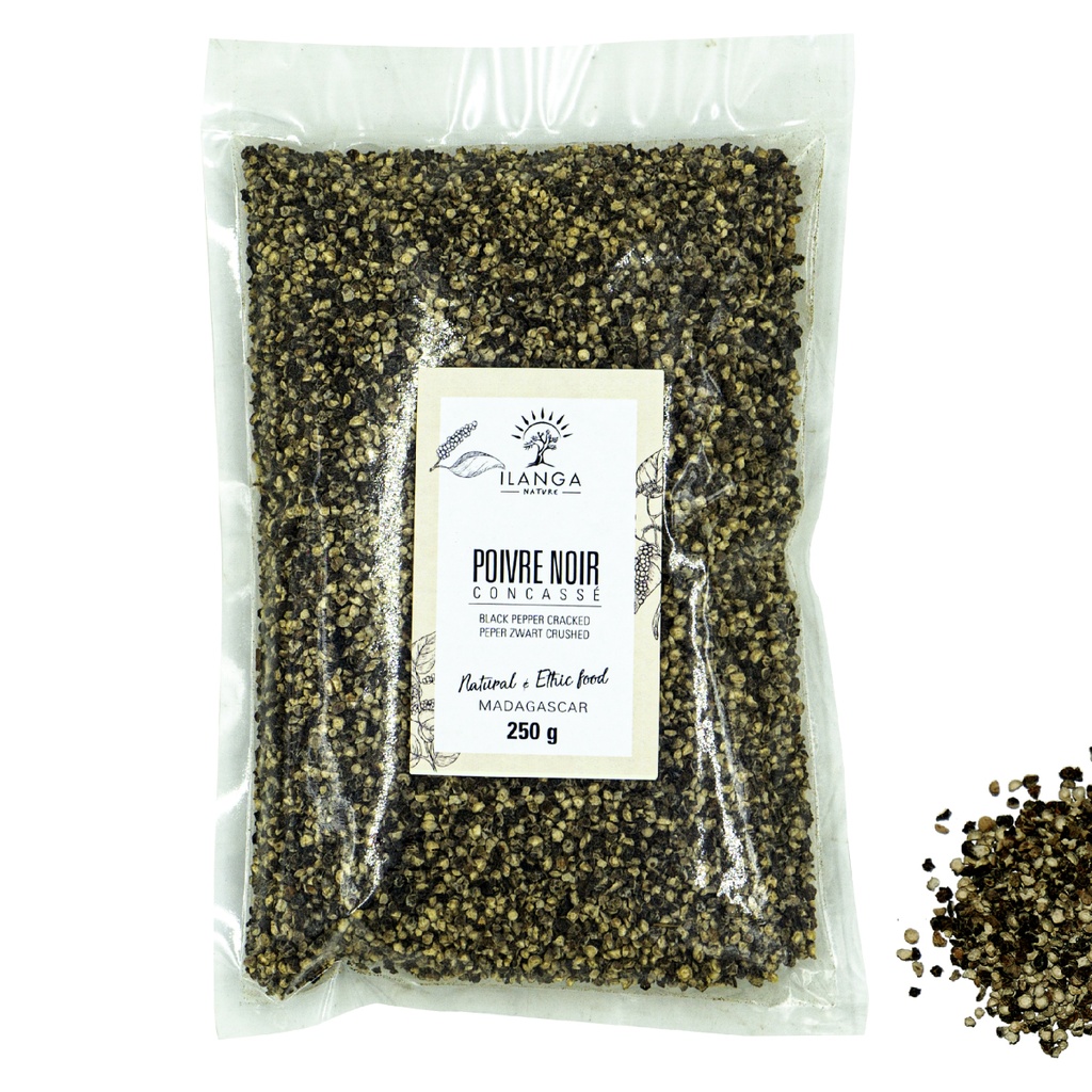 Gebarsten zwarte peper 250g