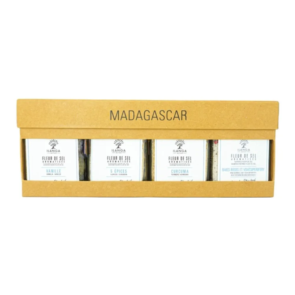 [5912591] Quartet of Aromated Flake Salt