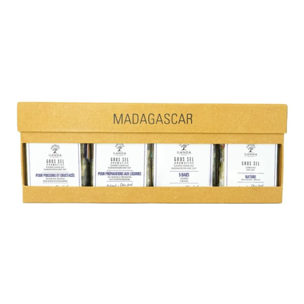 [5912683] Quartet de Gros Sels Aromatisés