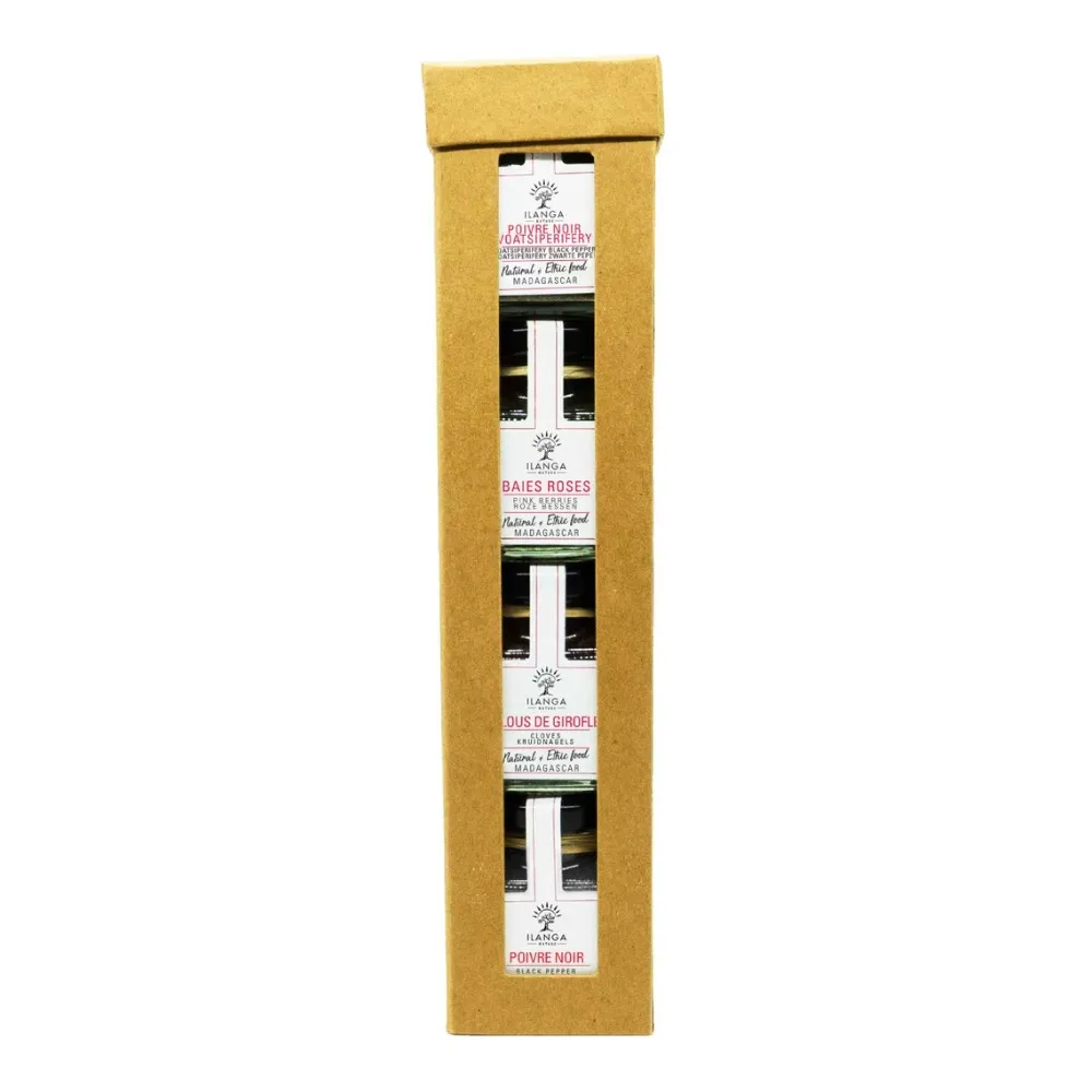 [5904015] Assortimento di 4 spezie Discovery in grani