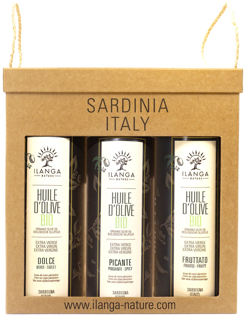 Trio of Olive Oils 50cl - ORGANIC