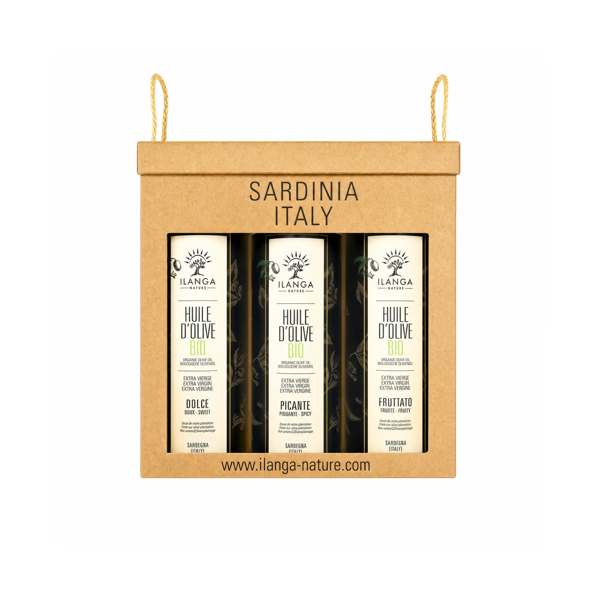 [5907511] Trio van Olijfolie 50cl - ORGANISCH