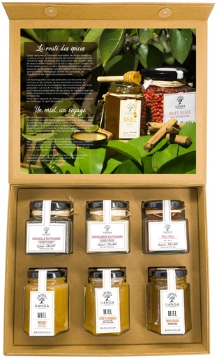 Assortiment de 3 Épices & 3 Miels