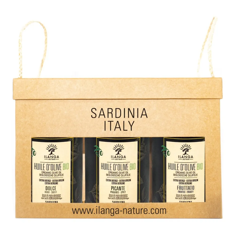 Trio van Olijfolie 25cl - ORGANISCH