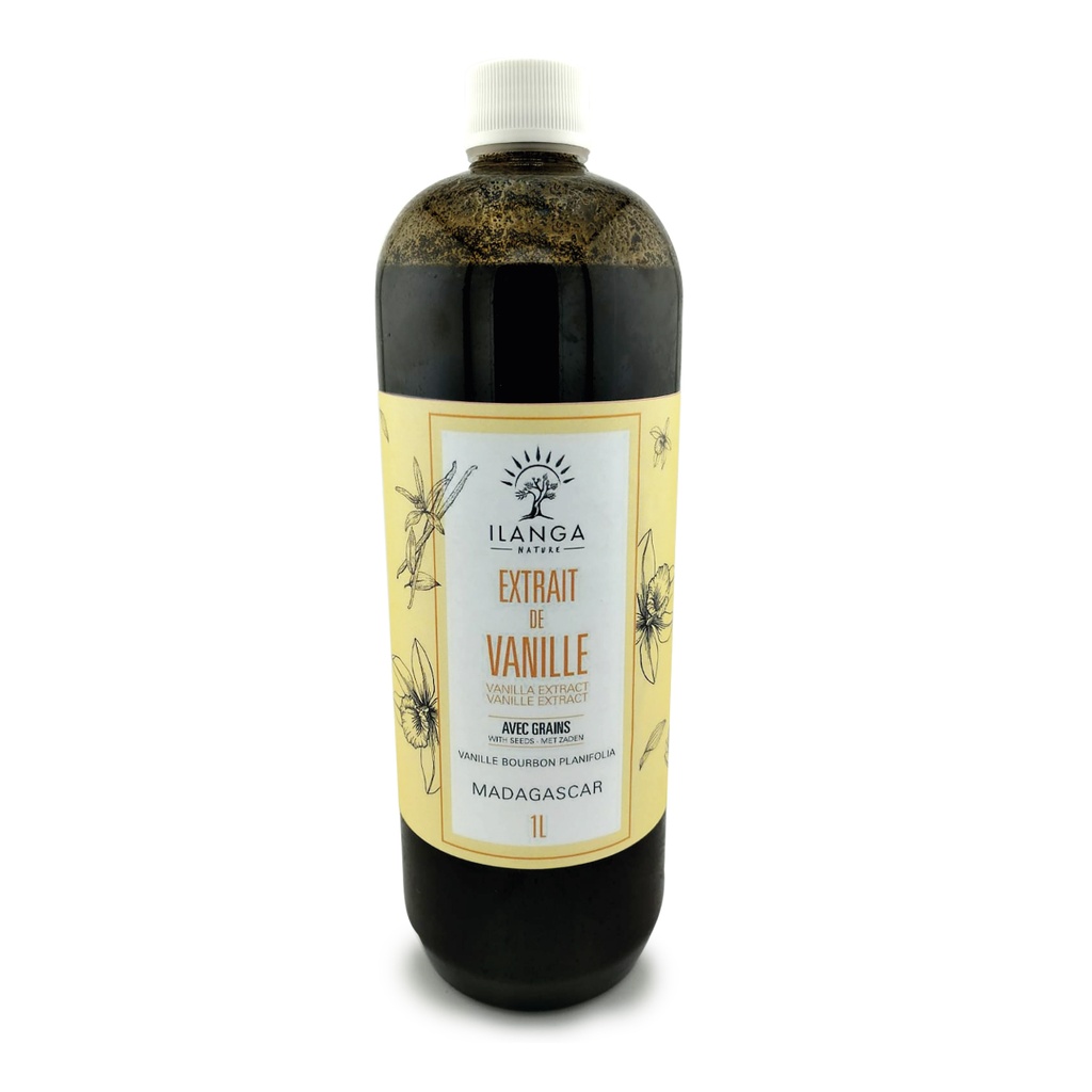 Extrait de vanille 1L met korrels 400g